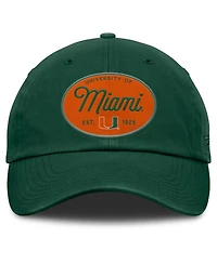 Fanatics Women's Green Miami Hurricanes Candid Adjustable Hat