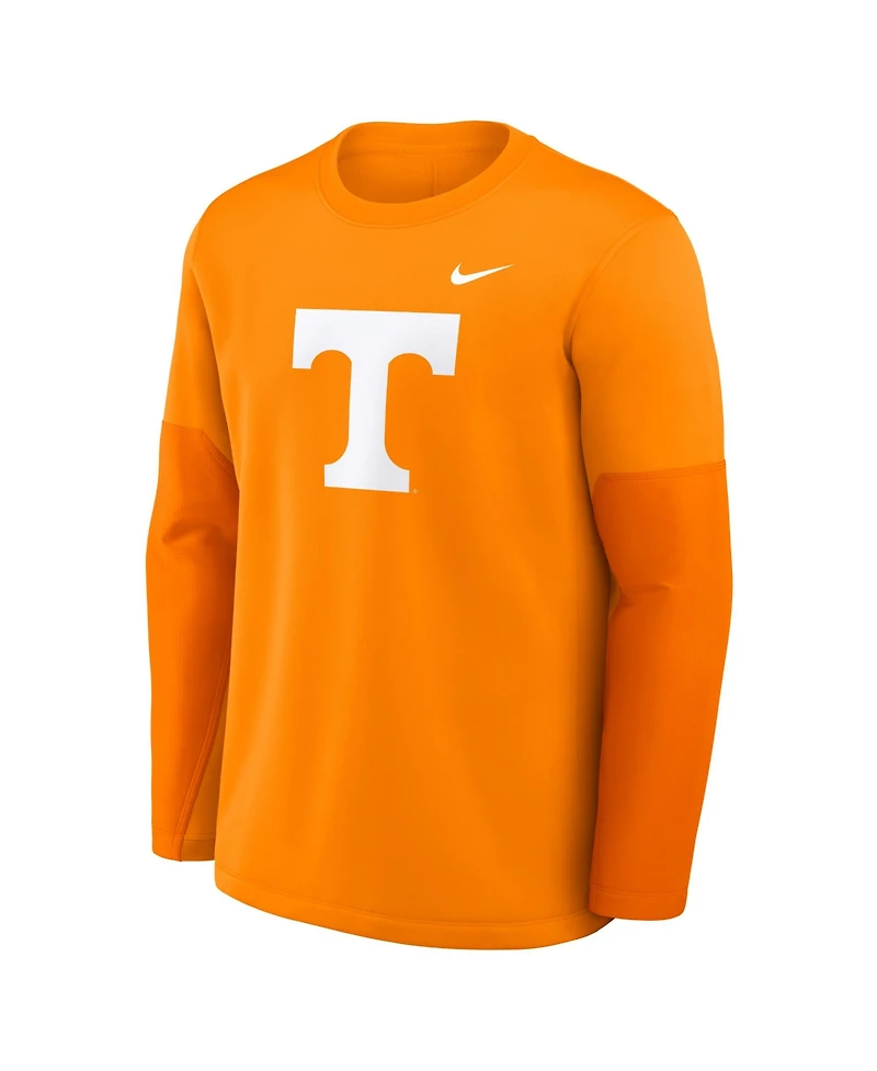 Nike Men's Tennessee Orange Volunteers 2025 Sideline Coach Performance Long Sleeve T-Shirt