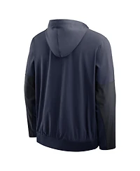 Nike Men's Navy Michigan Wolverines Anorak Half-Zip Hoodie Jacket
