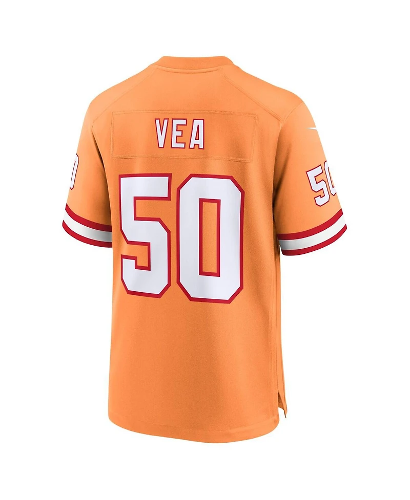 Nike Men's Vita Vea Creamsicle Tampa Bay Buccaneers 50th Season Game Jersey
