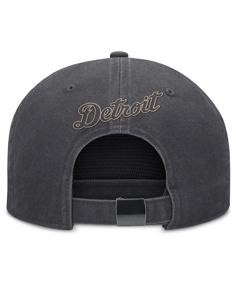 Nike Men's Anthracite Detroit Tigers Monotone Pro Adjustable Hat