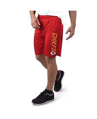Msx by Michael Strahan Men's Red Kansas City Chiefs Mesh Shorts