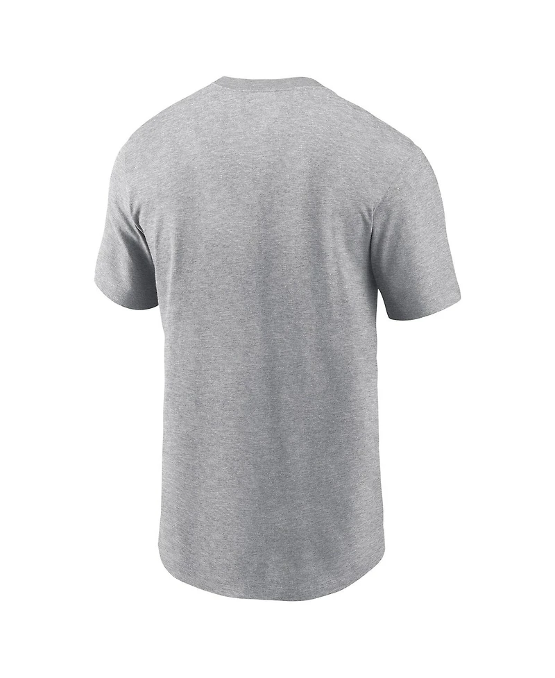 Nike Men's Kyle Schwarber Heather Gray Philadelphia Phillies 2025 Mlb All-Star Game Mvp T-Shirt