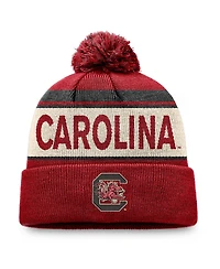 Top of the World Men's Garnet South Carolina Gamecocks Three-Tone Cuffed Knit Hat