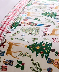 Levtex Home Nutcracker Reversible 3-Pc. Duvet Cover Set