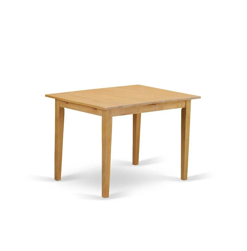 East West Furniture 3 Pc Dining room set - small Dining Table and 2 Kitchen chair