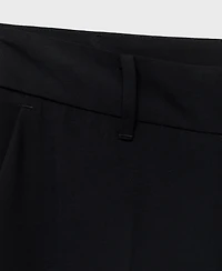 Mango Women's Straight Mid-Rise Pants