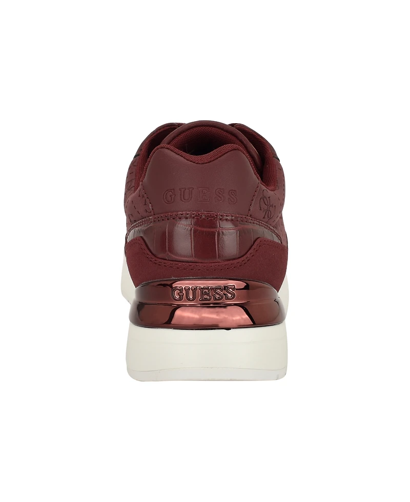 Guess Women's Moxea Quattro G Logo Lace-Up Joggers