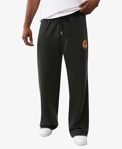 True Religion Men's Tiger Baggy Vintage Sweatpants