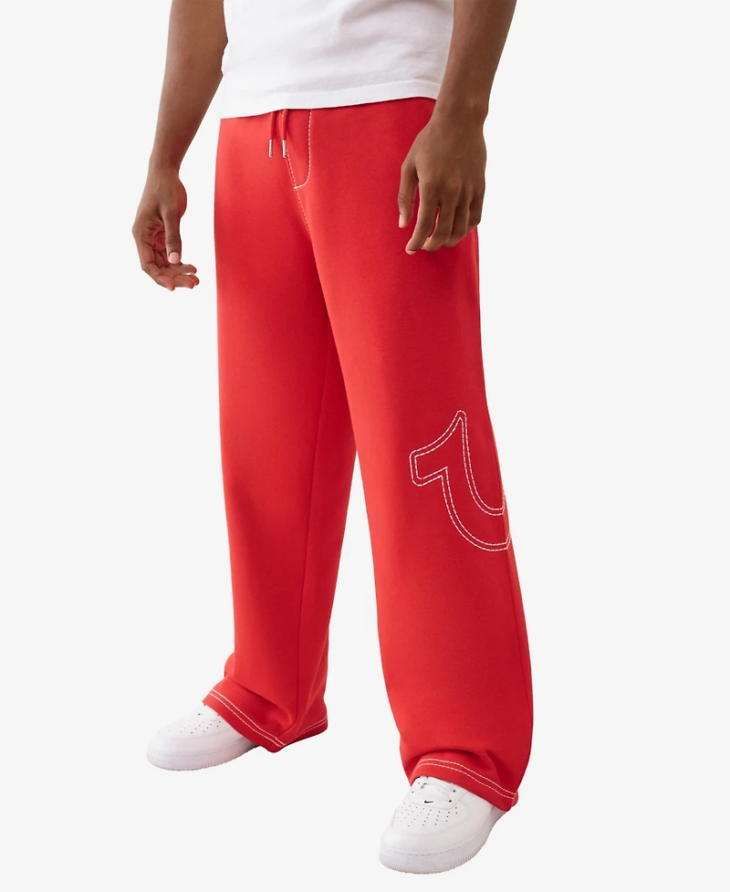 True Religion Men's Baggy Big T Sweatpants