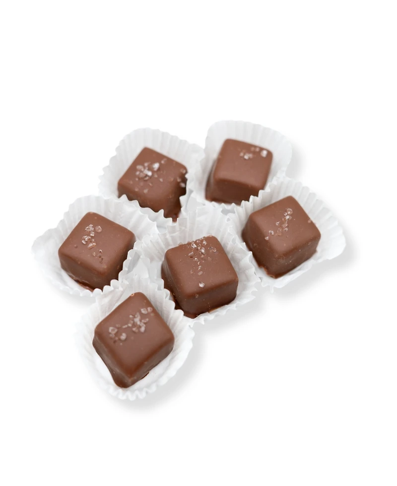 Bixby Chocolate Sea Salted Caramel Gift Box Dark & Milk Chocolate, 18 Pieces