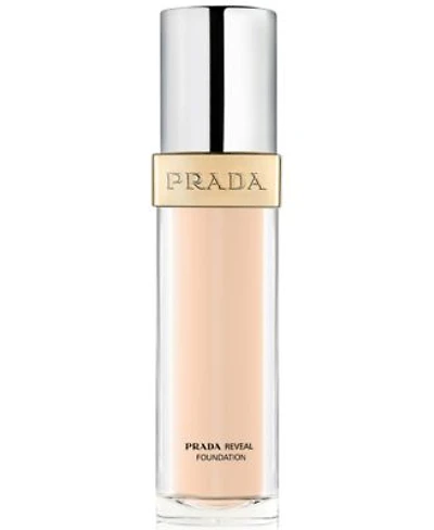 Prada Beauty Reveal Refillable Skin Optimizing Liquid Foundation Spf 17 Collection