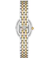 Tory Burch Women's The Oval Two-Tone Stainless Steel Bracelet Watch 28mm