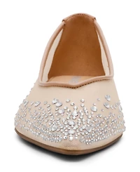 Anne Klein Women's Carisle-c Embellished Pointed Toe Flats