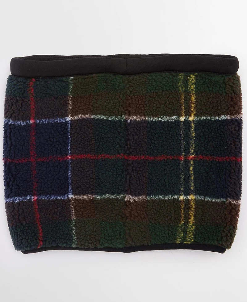 Barbour Men's Field Fleece Classic Tartan Snood Scarf
