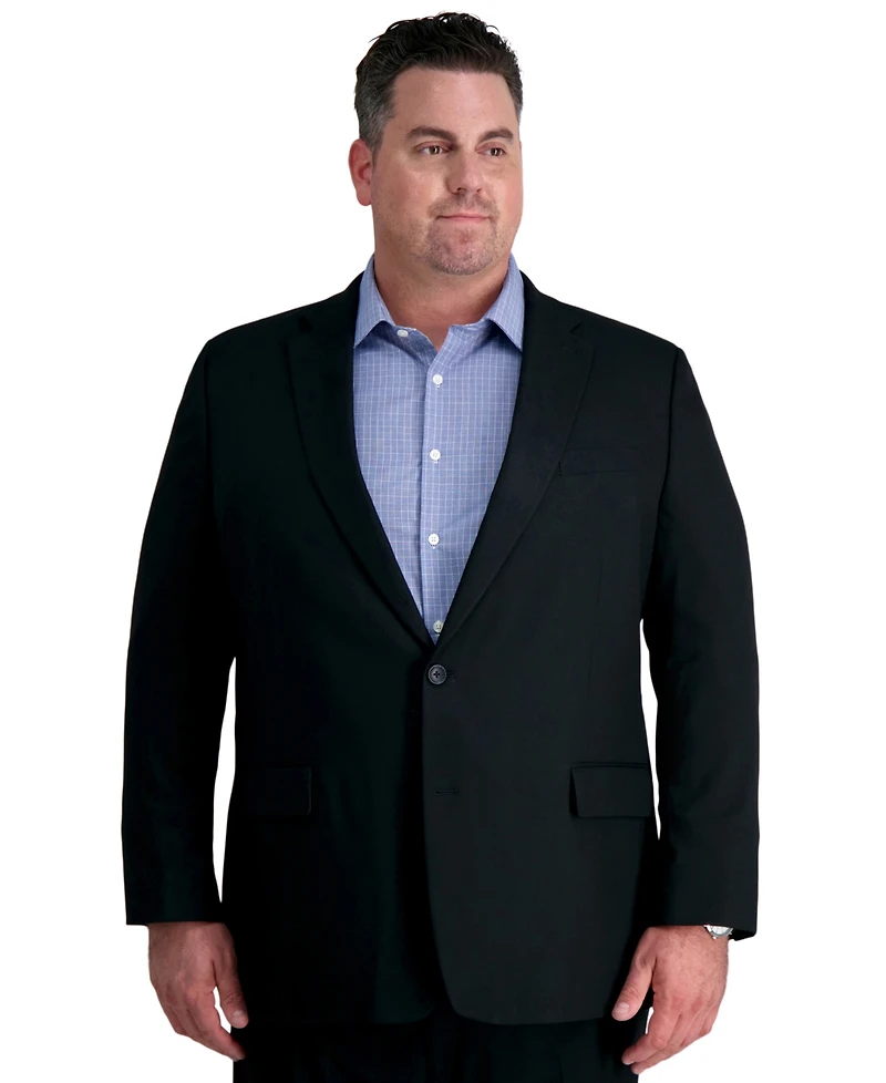 Haggar Men's Big and Tall Classic Suit Separates Jacket