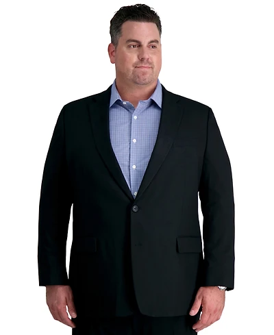 Haggar Men's Big and Tall Classic Suit Separates Jacket