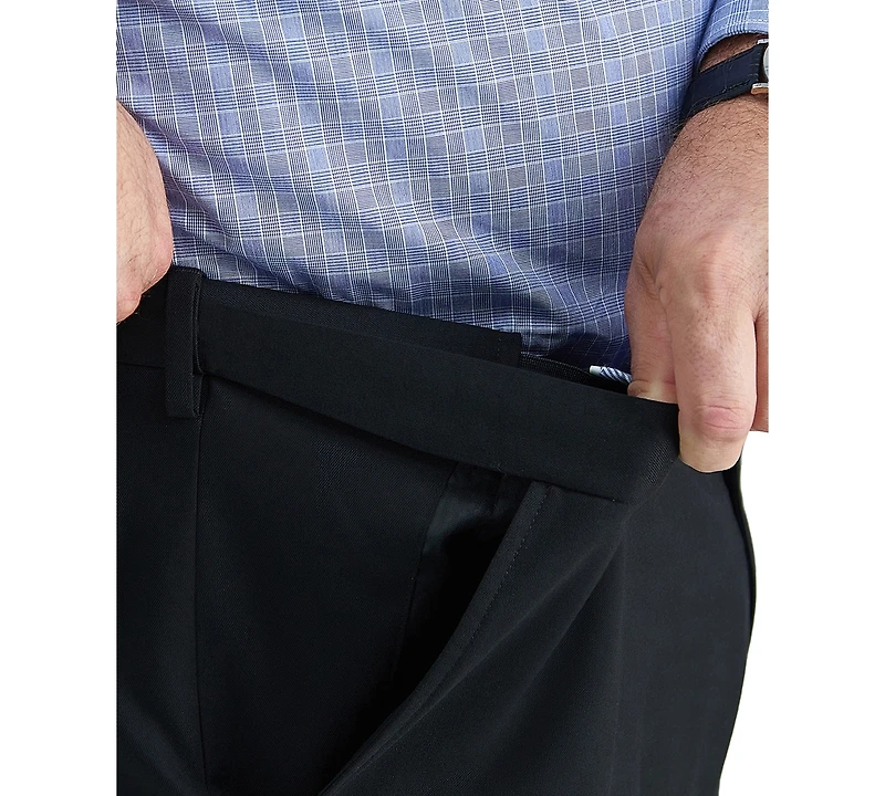 Haggar Men's Big and Tall Classic Suit Separates Pants