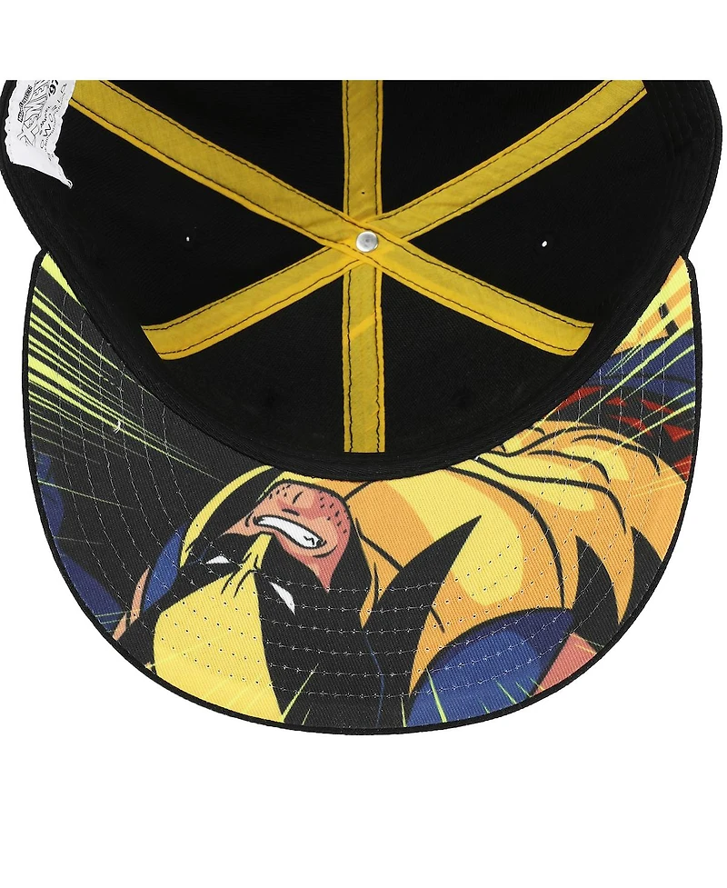 Marvel Wolverine Embroidered Slashed Title Baseball Hat (58cm)