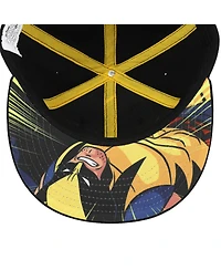Marvel Wolverine Embroidered Slashed Title Baseball Hat (58cm)