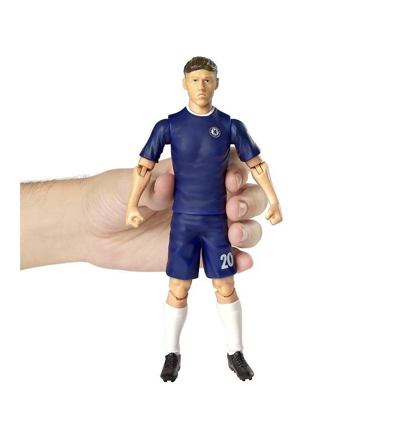 Banbo Toys Sockers Chelsea Cole Palmer 8" Collectible Soccer Action Figure