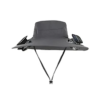 Solar Fan Hat – Upf 50+ Wide Brim Safari with Dual Fans, Usb & Power, 3 Speeds, Lightweight Breathable for Outdoor Cooling