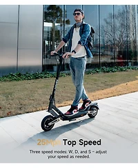 Navee ST3 Electric Scooter w/46.6 miles Max Operating Range & 24.9 mph Max Speed