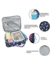 Disney's Stitch Tropical Galaxy Insulated Lunch Kit