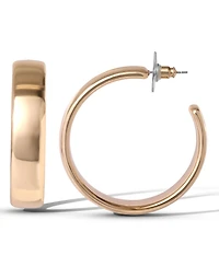 Jessica Simpson Textured Half Hoop Earrings