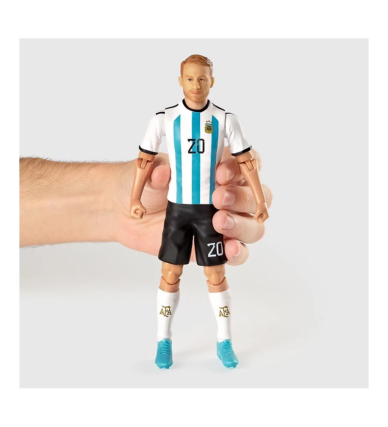 Banbo Toys Sockers Argentina Mac Allister 8" Collectible Soccer Action Figure