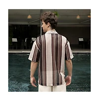 Campus Sutra Multitrack Knit Oversized Shirt