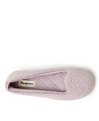 Dearfoams Women's Rebecca Chenille Closed Back House Slipper