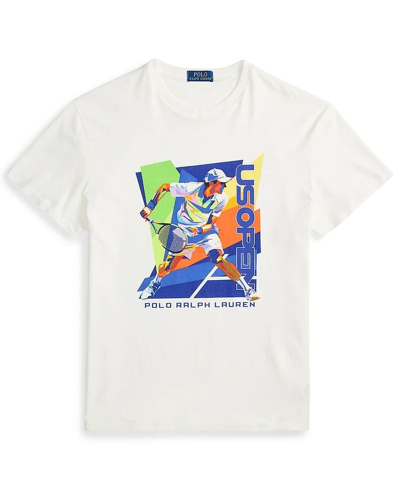 Polo Ralph Lauren Men's Short Sleeve Us Open Tennis Classic Fit Jersey T-Shirt