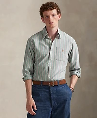 Polo Ralph Lauren Men's Classic-Fit Striped Oxford Shirt