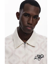Desigual Men's Jacket with sun borders