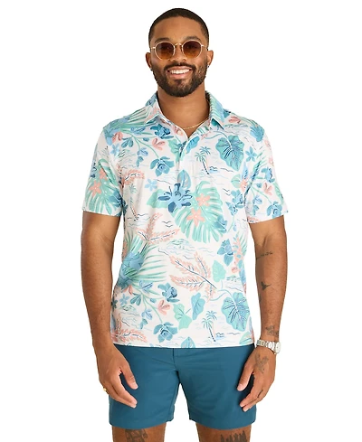 Chubbies Men's The Brush and Shrub Performance Polo Shirt
