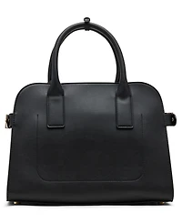 Anne Klein Convertible Strap Medium Curved Satchel Bag