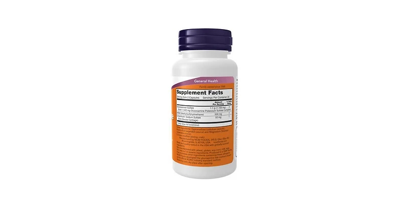 Now Foods Glucosamine & M.s.m ,750/250 mg ,60 Caps