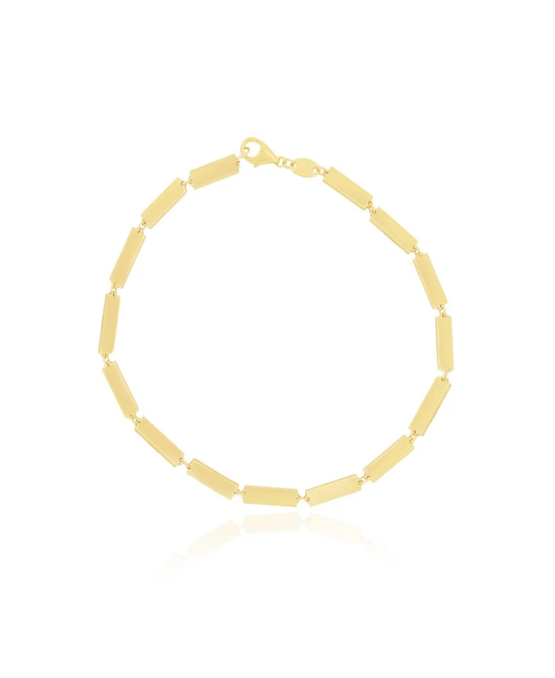 The Lovery Gold Bar Bracelet 14K Gold