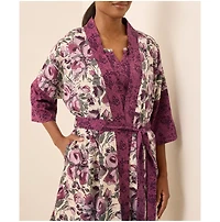 Pact Organic Cotton Staycation Short Robe