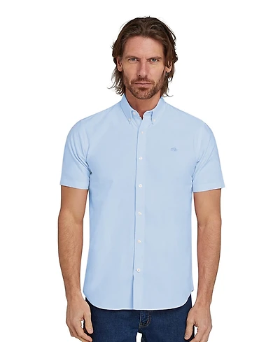 Raging Bull Short Sleeve Lightweight Oxford Shirt