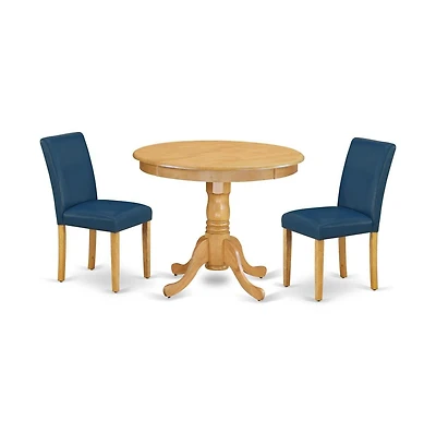 East West Furniture Dining Room Set Oak