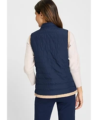 Olsen 2-in-1 Reversible Quilted Vest