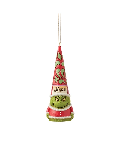 Jim Shore Grinch Naughty and Nice Gnome Ornament