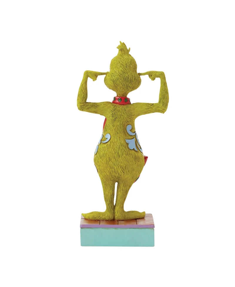Jim Shore Grinch Plugging His Ears Figurine