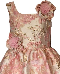 Bonnie Jean Big Girls Jacquard Party Dress