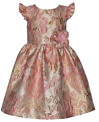 Bonnie Jean Little and Toddler Girls Jacquard Party Dress