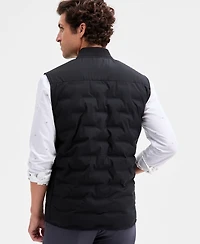 Alfani Men's Alfatech Quilted Zip-Front Vest, Macy's Exclusive