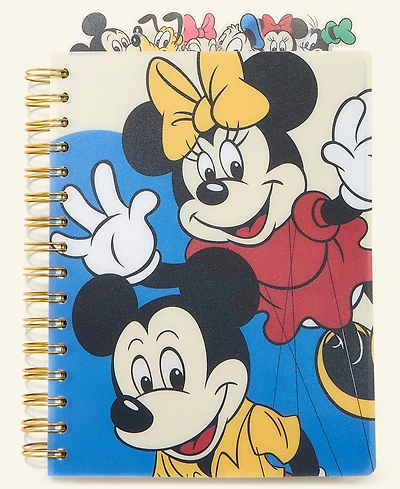Disney | Macy's Mickey Mouse & Minnie Mouse Balloon Poly Tab Journal, Macy's Exclusive