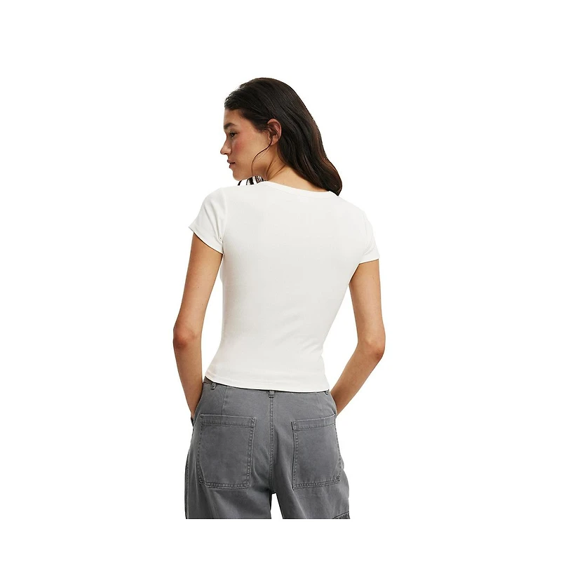 Cotton On Women's Christy Henley Tee